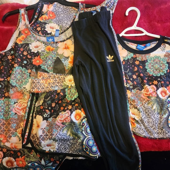 Adidas x farm Rio Jardim Agharta Firebird 5 peice collection - Picture 4 of 16